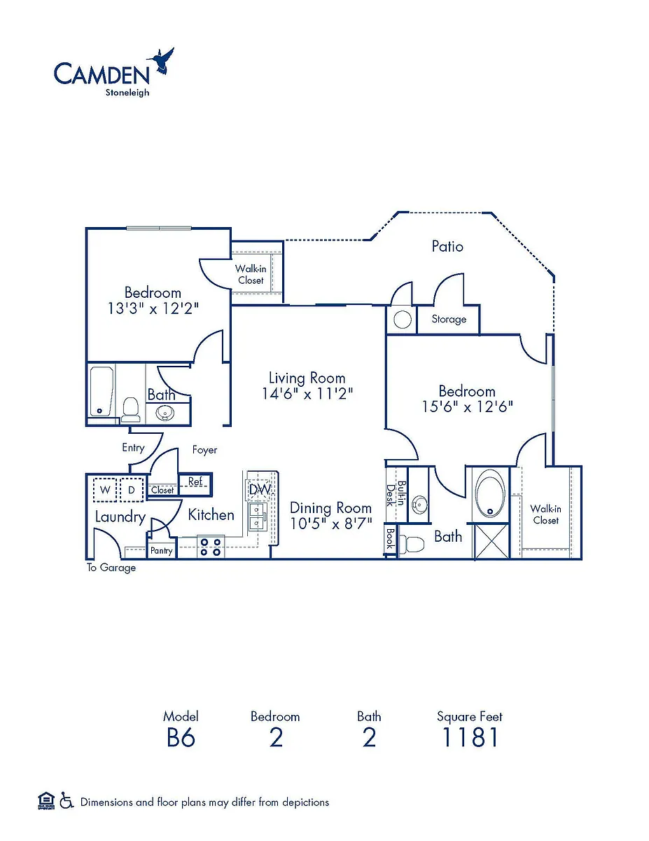 Floor plan B6