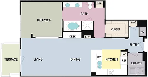 Floor plan 1ER
