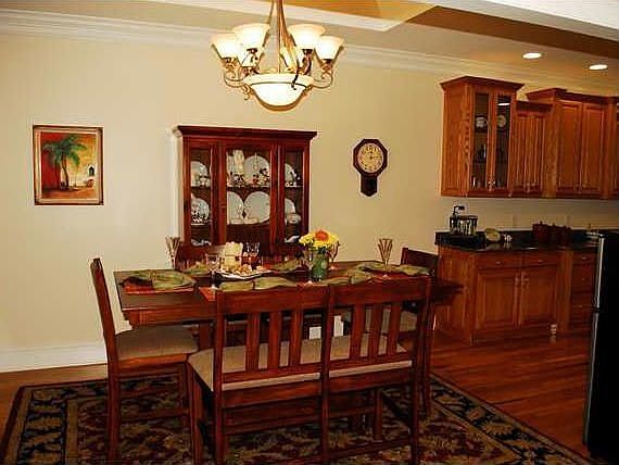 Separate dining room