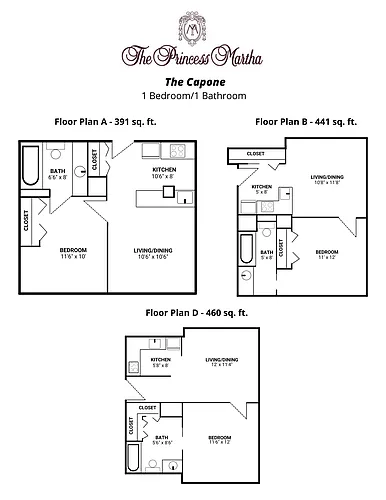 Floor plan The Capone