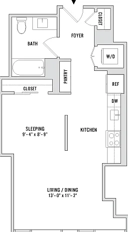 SC3 - 598 Sq. Ft. - Residences 2011-3611 SC3 - 598 Sq. Ft. - Residences 2011-3611