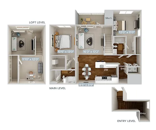 Floor plan B4L-1542-424