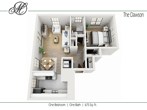 Floor plan Dawson