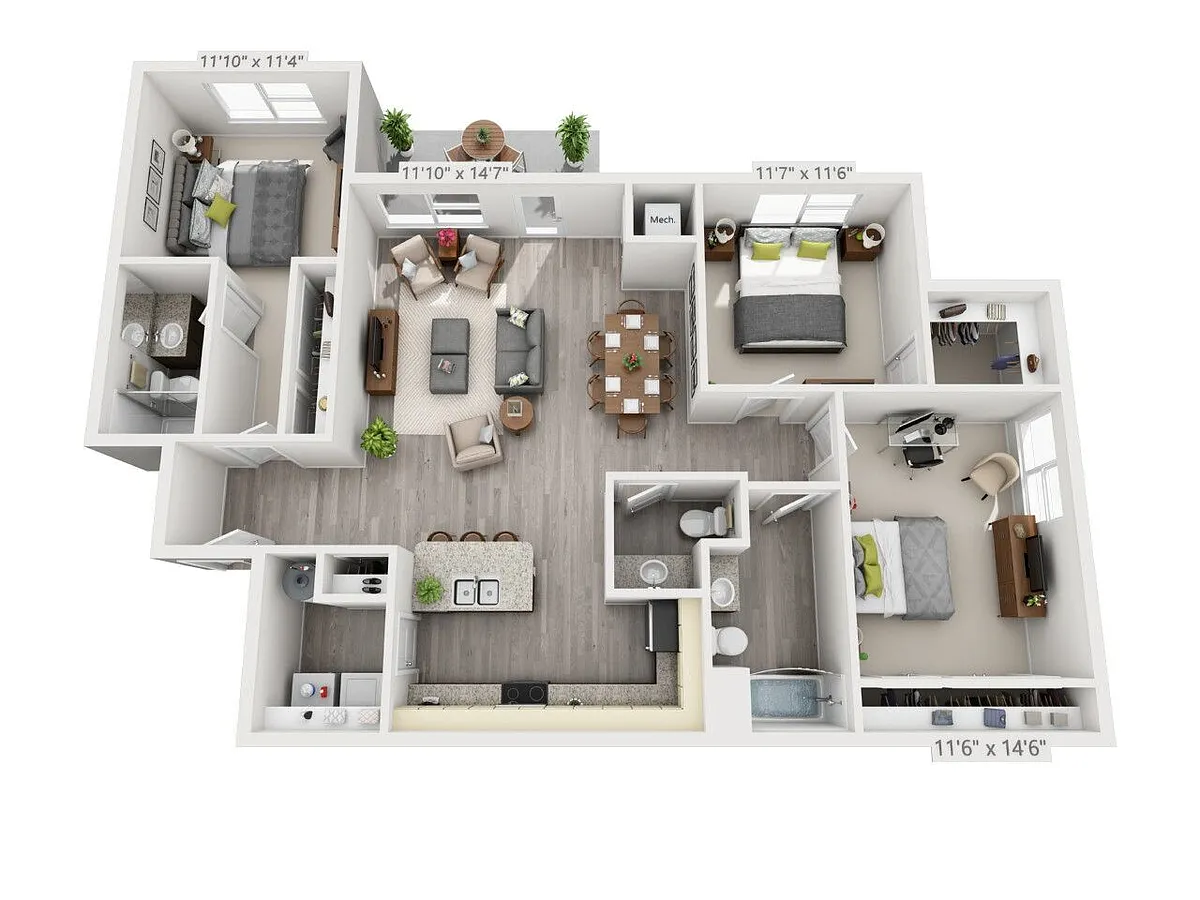 Floor plan The Maestro