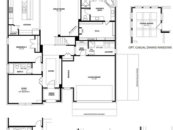 Princeton First Floor Plan