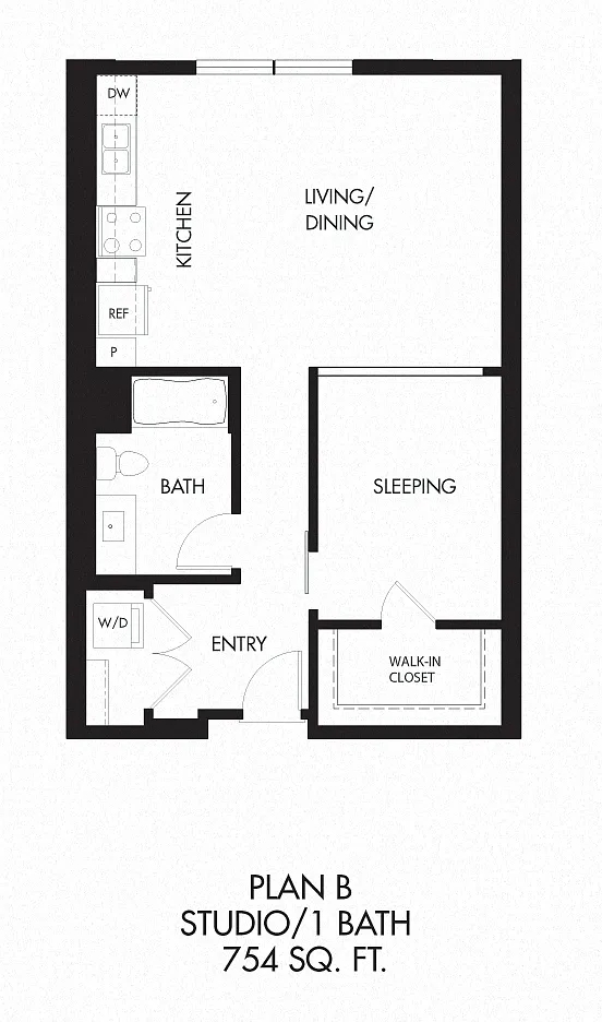 Floor plan Plan B