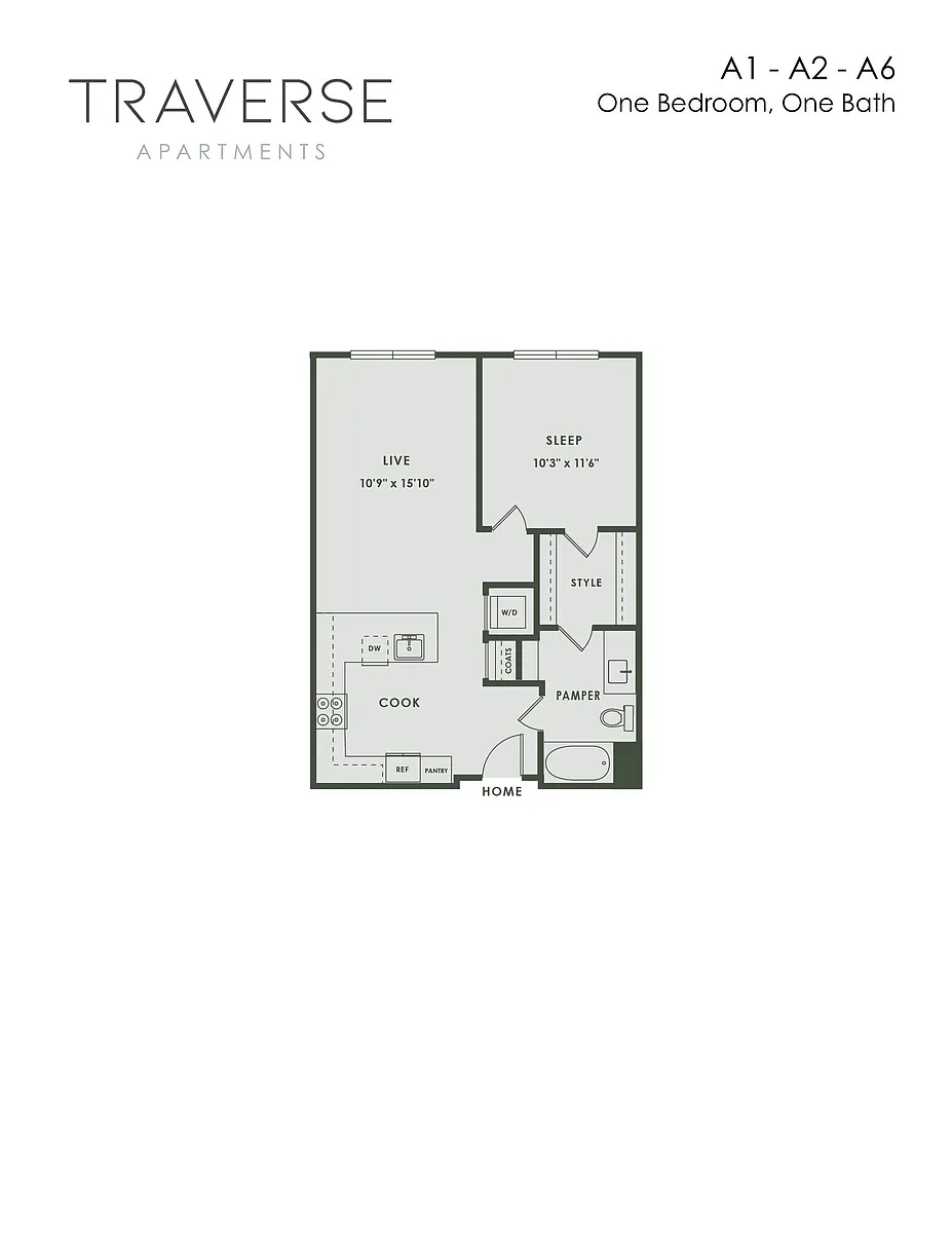 Floor plan A6