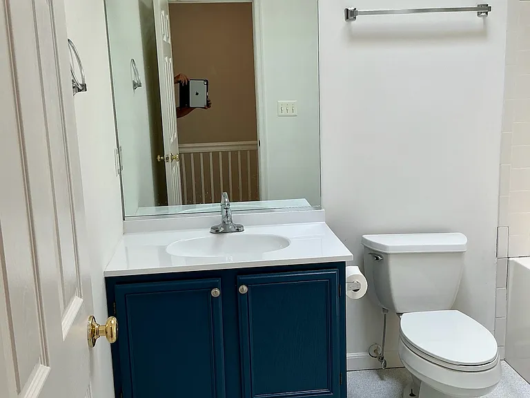 New floor in Bathroom