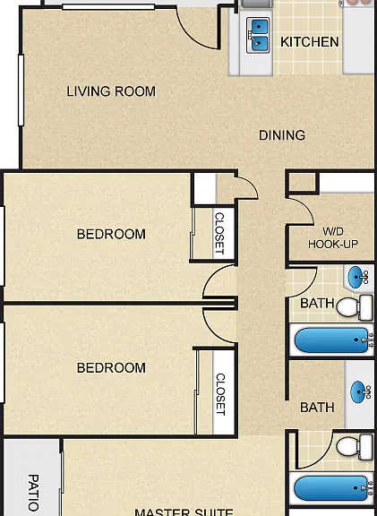 Plan G Floorplan Diagram