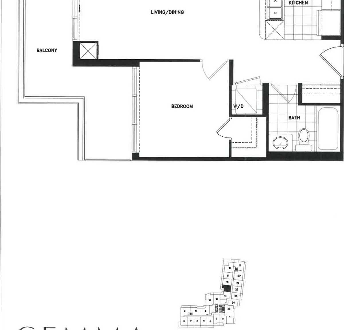 1 bed, $2,250 — Photo 2