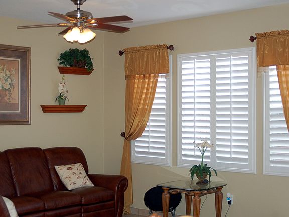 Plantation Shutters Throughout