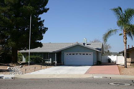 Front & RV Parking