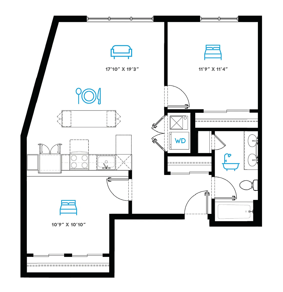 Floor plan 21A