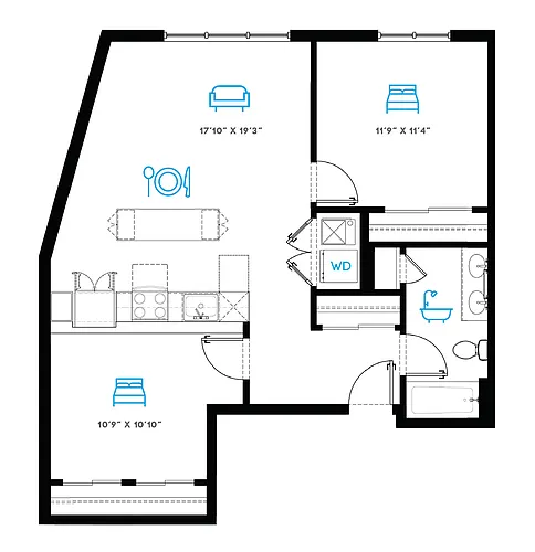 Floor plan 21A