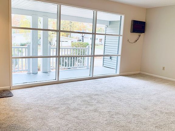 Bright sun lit living room
