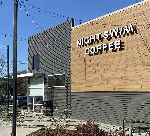 Night Swim Coffee at Oakhurst on Monroe _ 8_10 min walk