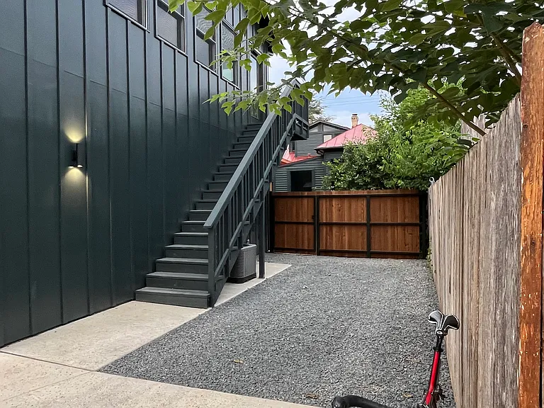 Private, gated parking adjacent to apartment