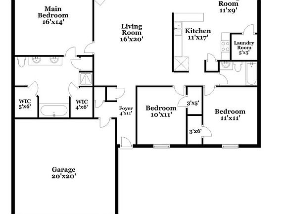 2nd image of 1656 Mary Payton Dr