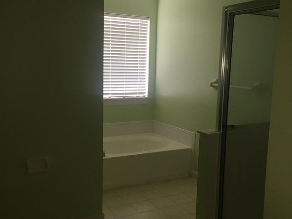 Master bath with garden tub and separate shower