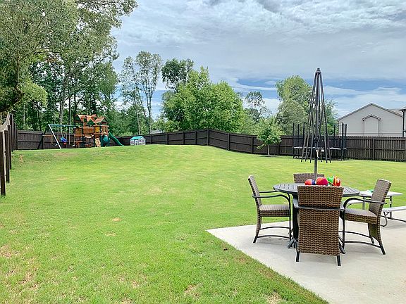 Backyard, .34 Acre Lot Total