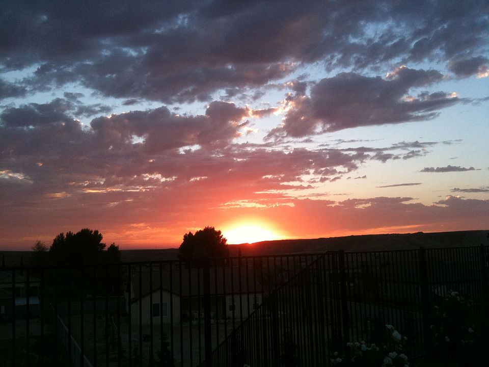 One of the many wonderful sunsets.