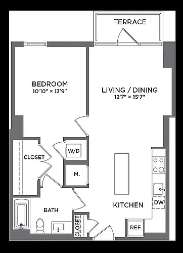 Floor plan A2A