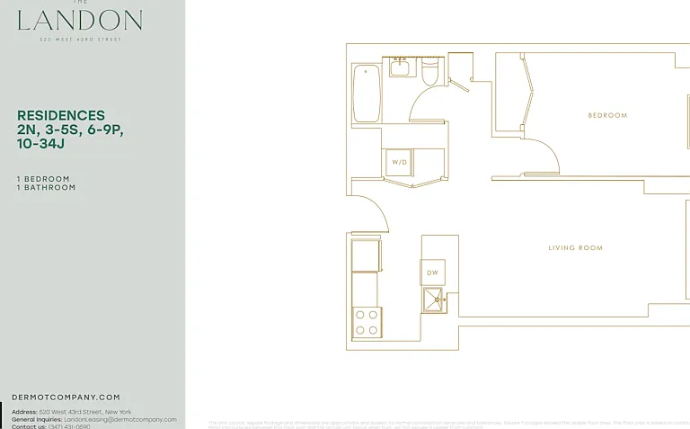 520 W 43rd St #31J — Photo 2