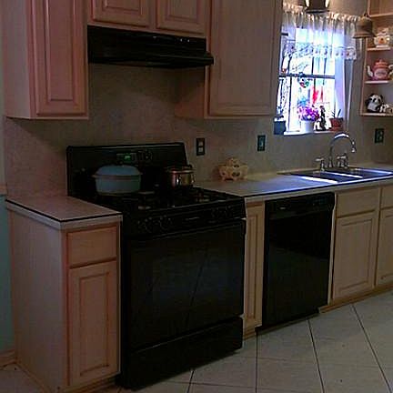 Gas Stove and a fairly new Dishwasher