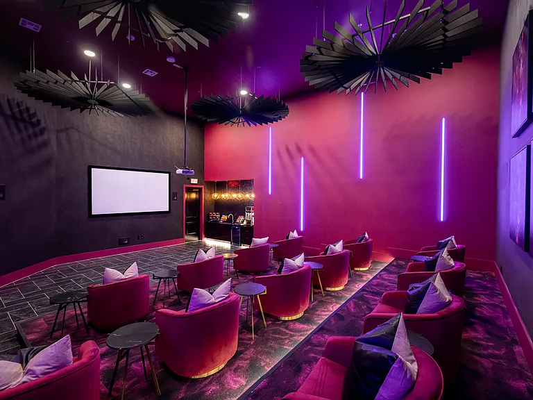 Big screen moments, steps from your apartment.