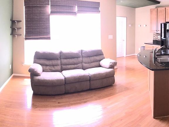 Family room and kitchen panoramic 