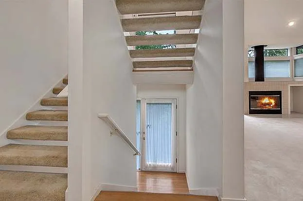 Stairs entrance