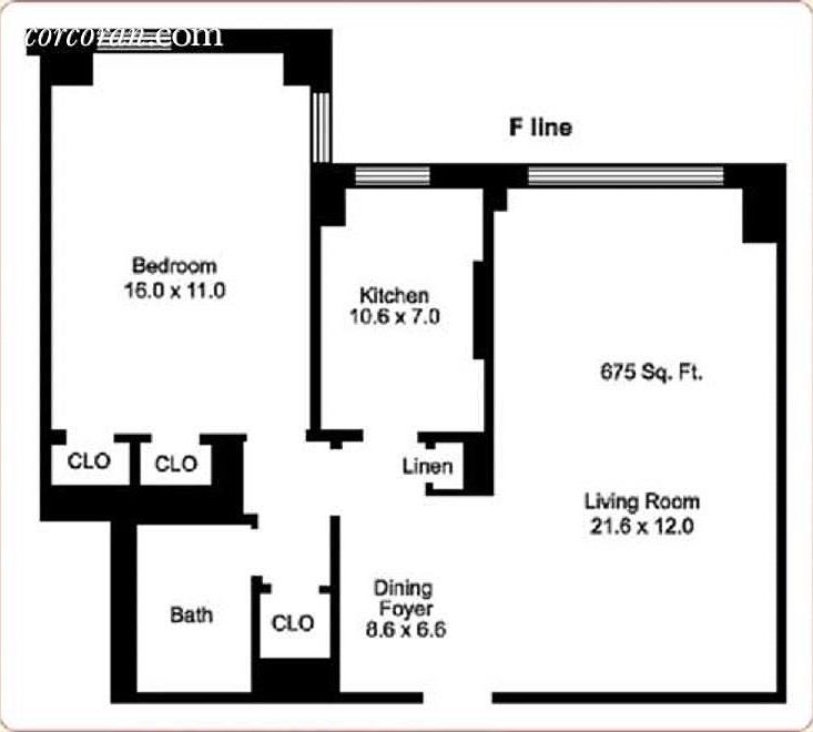 1st image of 215 Adams St APT 9E