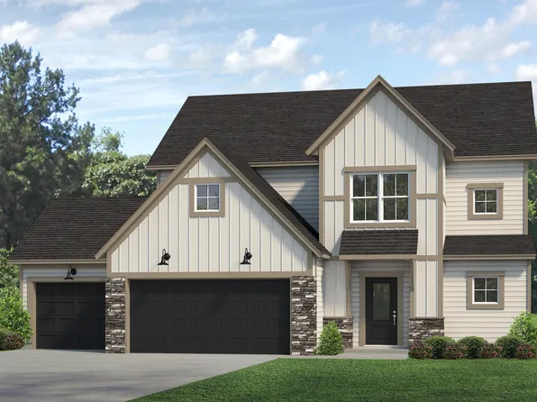 National Farmhouse w/ 3-Car - LP Plan, Blevins Farm