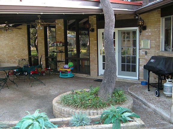 Covered patio
