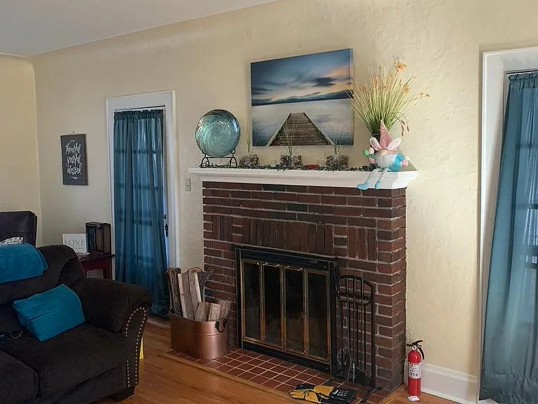 Living Room fireplace