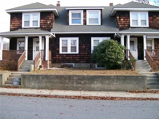 Front View with welcoming front porches