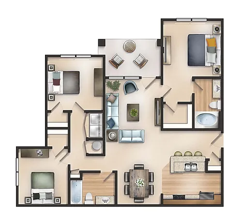 Floor plan Palmer