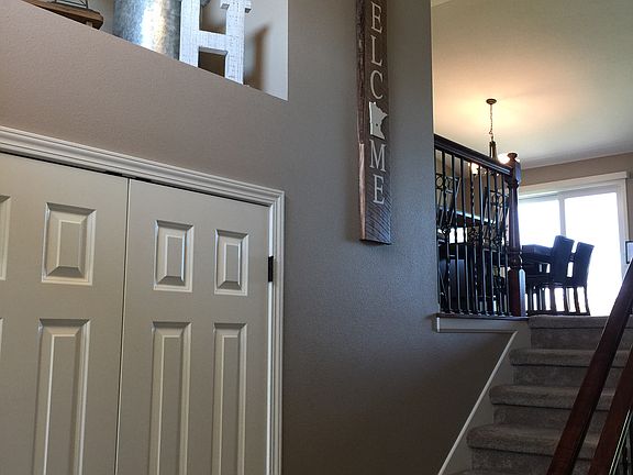 Vaulted foyer