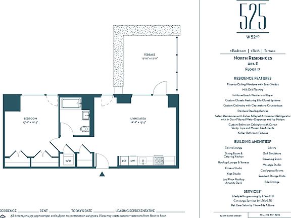 2nd image of 525 W 52nd St APT 17EN