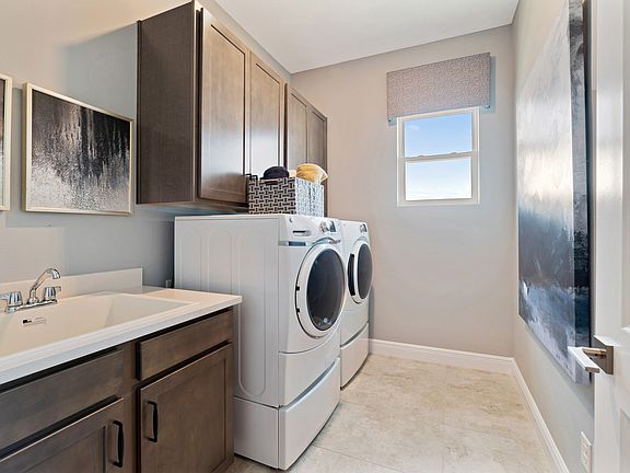 Convenient laundry room