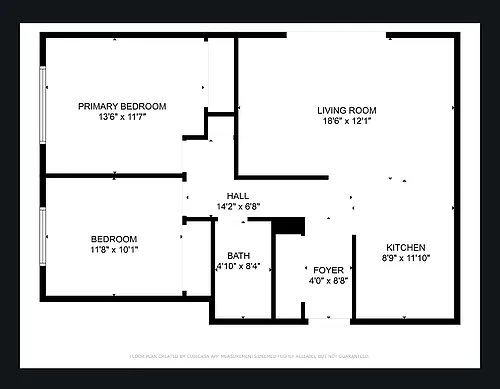 Floor plan 2 bedroom