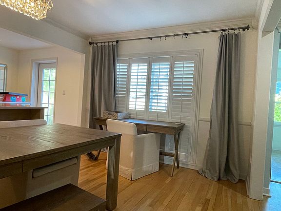 Open concept dining room and kitchen