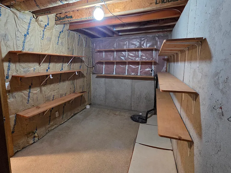Storage area and tornado hide out