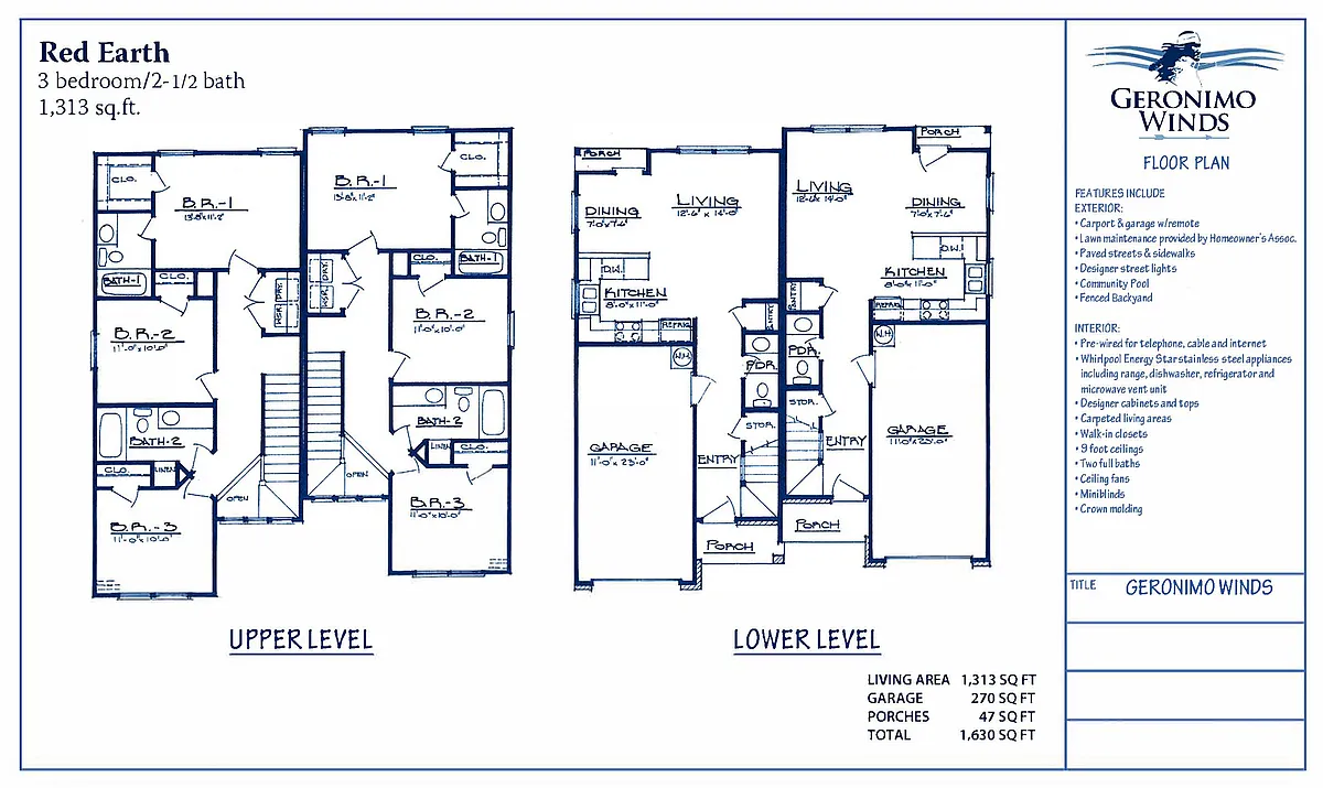 Floor plan Red Earth Floor Plan