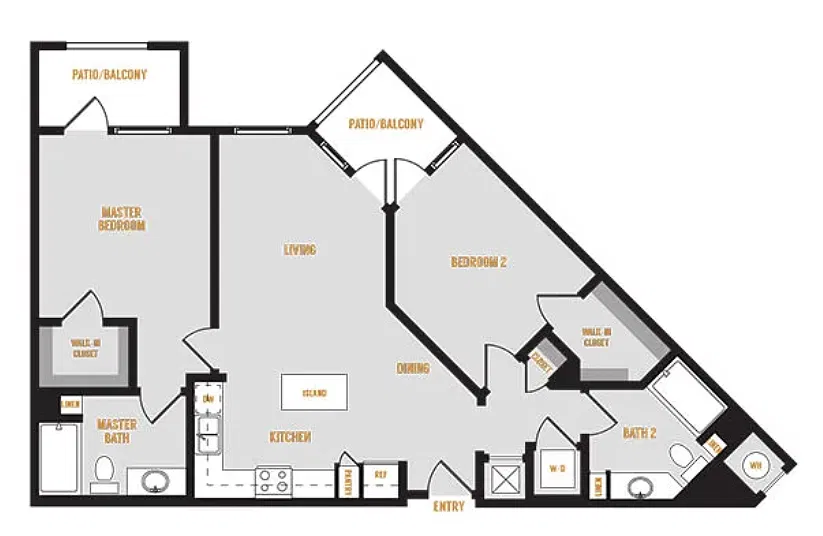 Floor plan R08 2X2