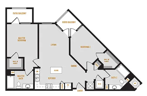 Floor plan R08 2X2