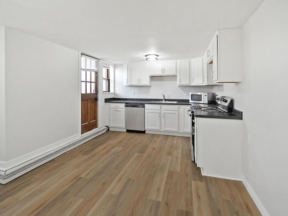 NEW Kitchen with stainless steel appliances - fridge on the way