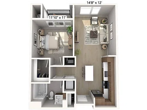 Floor plan A04