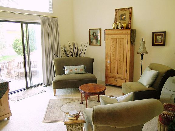 Sunny Vaulted Living Room