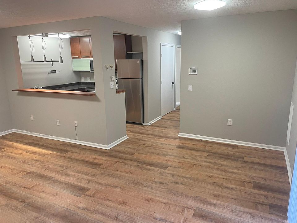 Living Room, Kitchen